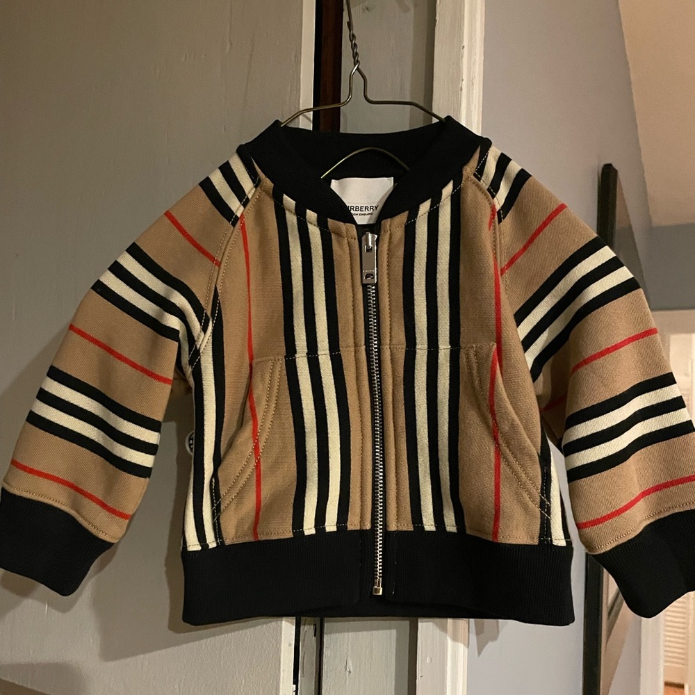 Burberry sweater jacket Baby 6 months